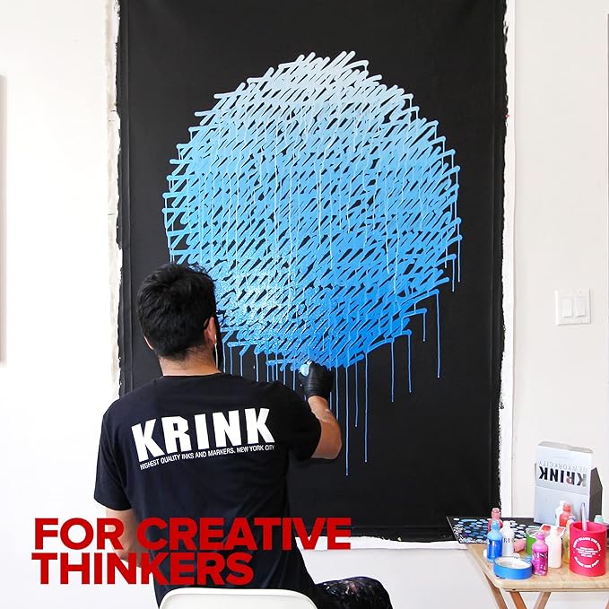 Krink K-60 Light Blue Squeezable Paint Marker 60ML