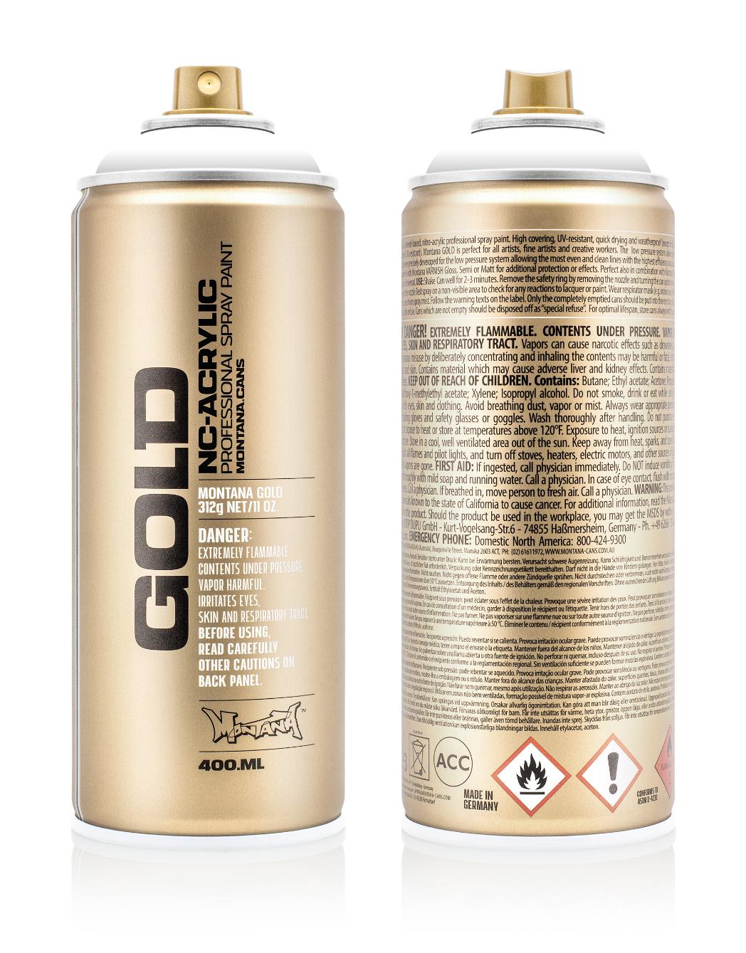 Montana Gold - S9100 Shock White 400 ml