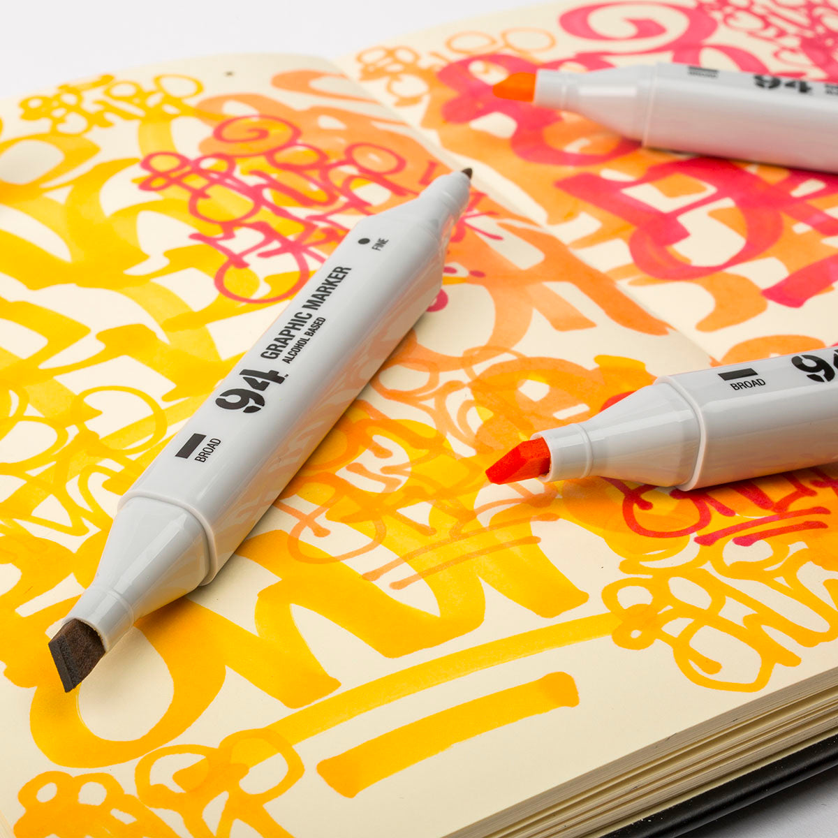 MTN 94 RV-189 Graphic Marker - Ipanema Yellow