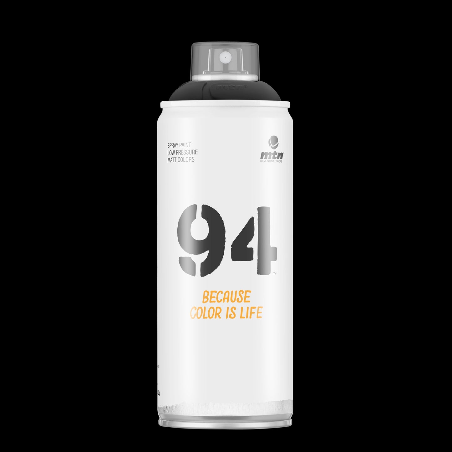 MTN 94 R-9011 Black Matt Spray Paint 400ML