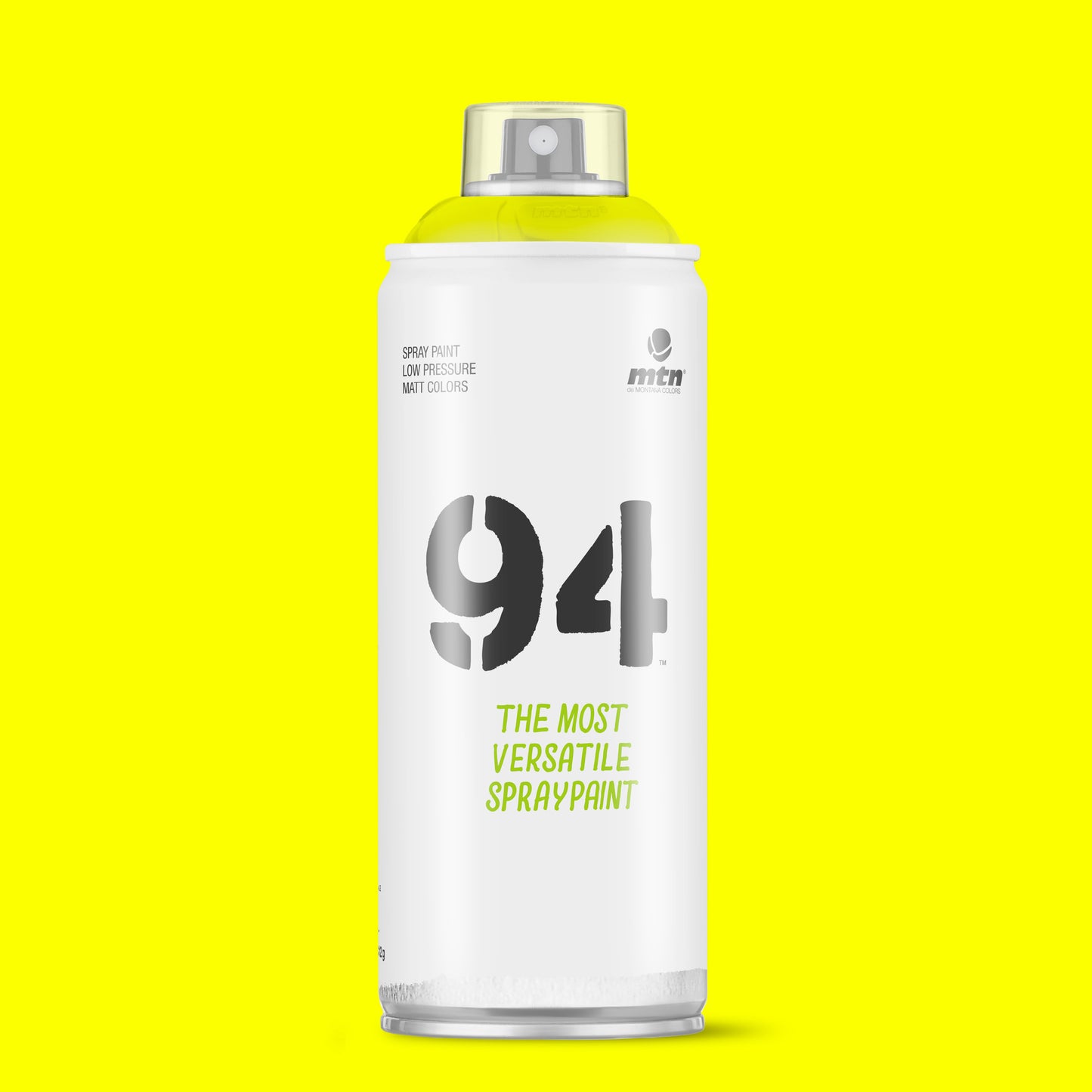 MTN 94 Fluorescent Yellow Matt Spray Paint 400ML