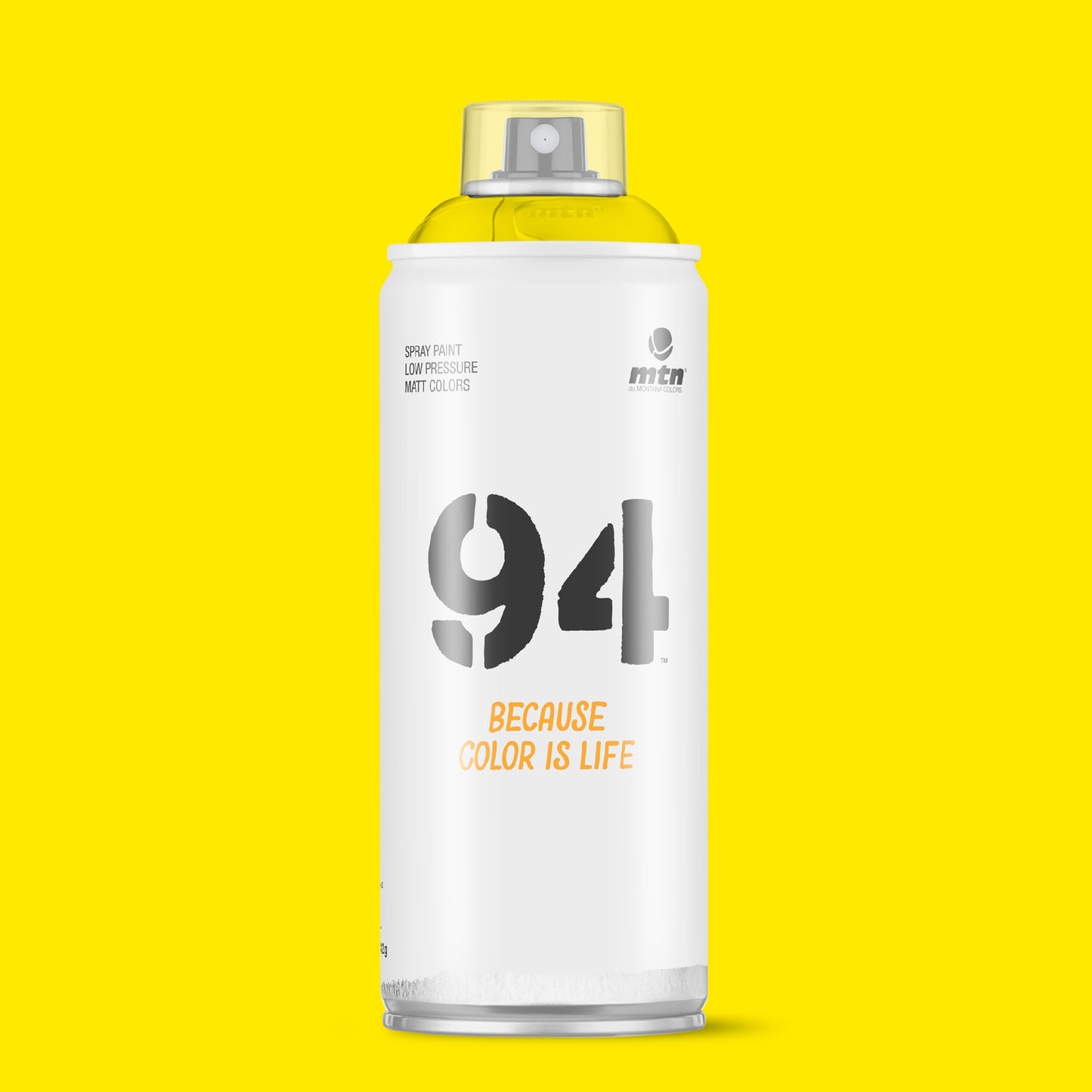 MTN 94 RV-1021 Light Yellow Matt Spray Paint 400ML