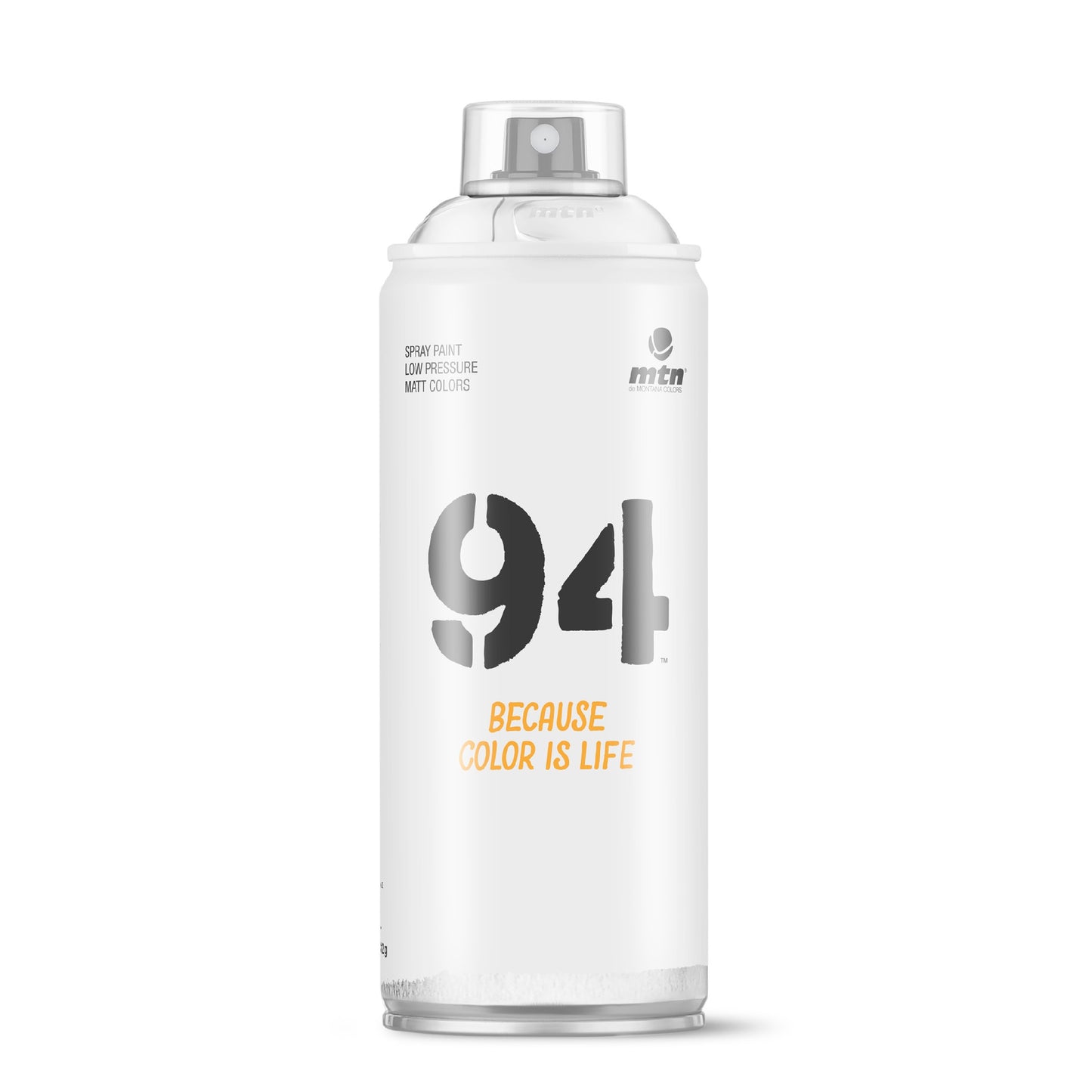 MTN 94 R-9010 White Matt Spray Paint 400ML