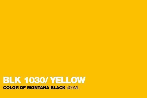 Montana Black - 1030 Yellow Spray Paint 400ml