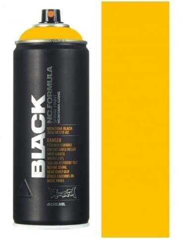 Montana Black - 1030 Yellow Spray Paint 400ml