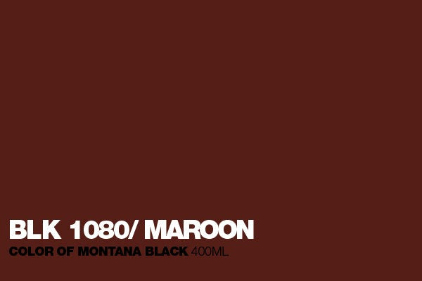 Montana Black - 1080 Maroon Spray Paint 400ml