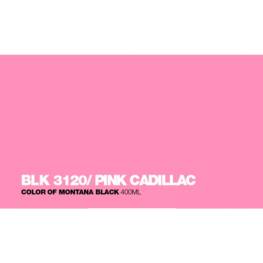 Montana Black - 3120 Pink Cadillac Spray Paint 400ml