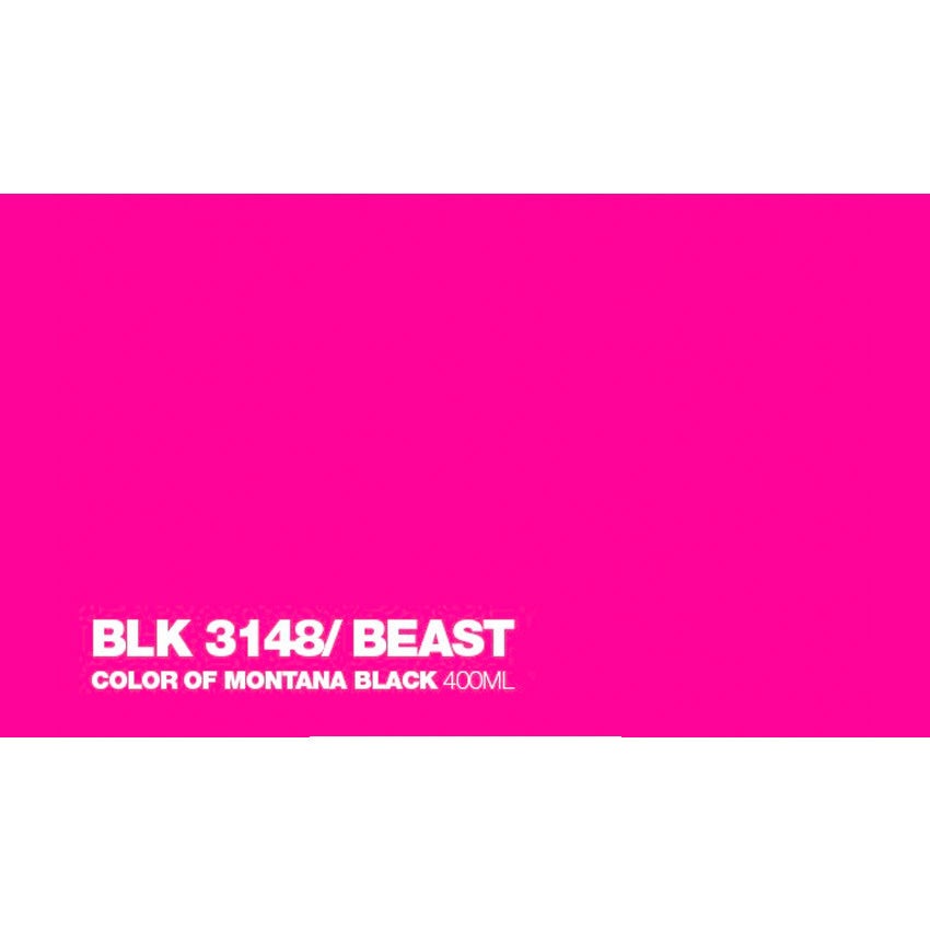 Montana Black - 3148 Beast Spray Paint 400ml
