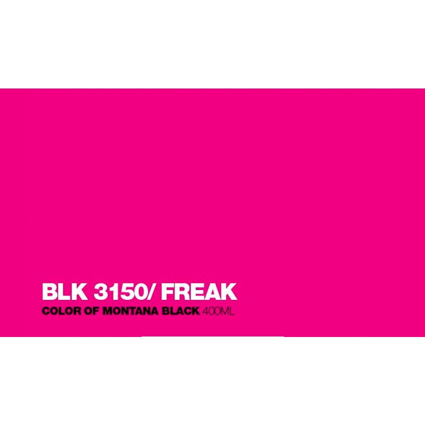 Montana Black - 3150 Freak Spray Paint 400ml