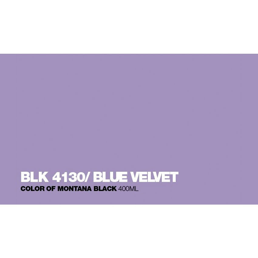 Montana Black - 4130 Blue Velvet Spray Paint 400ml