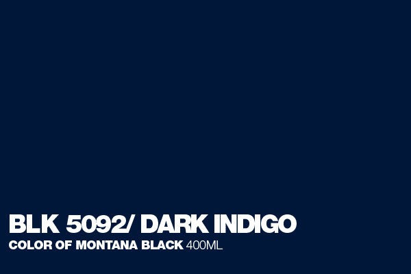Montana Black - 5092 Dark Indigo Spray Paint 400ml