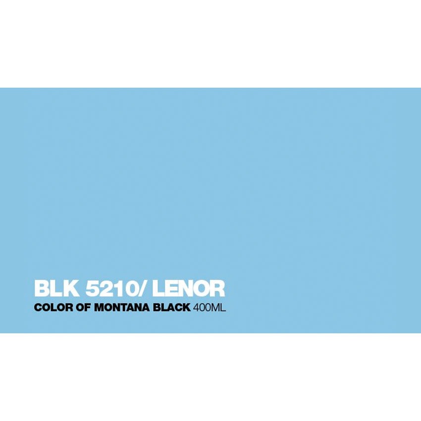 Montana Black - 5210 Lenor Spray Paint 400ml