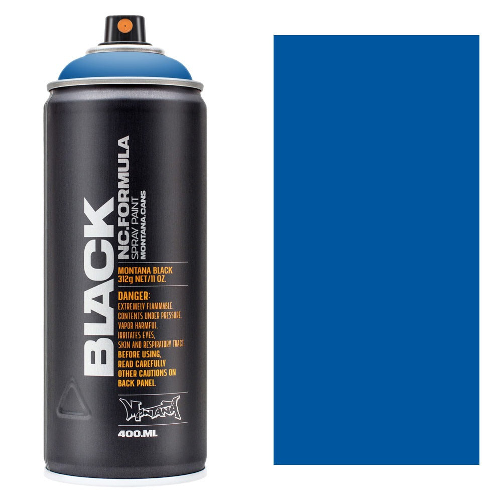 Montana Black - 5250 Knockout Blue Spray Paint 400ml