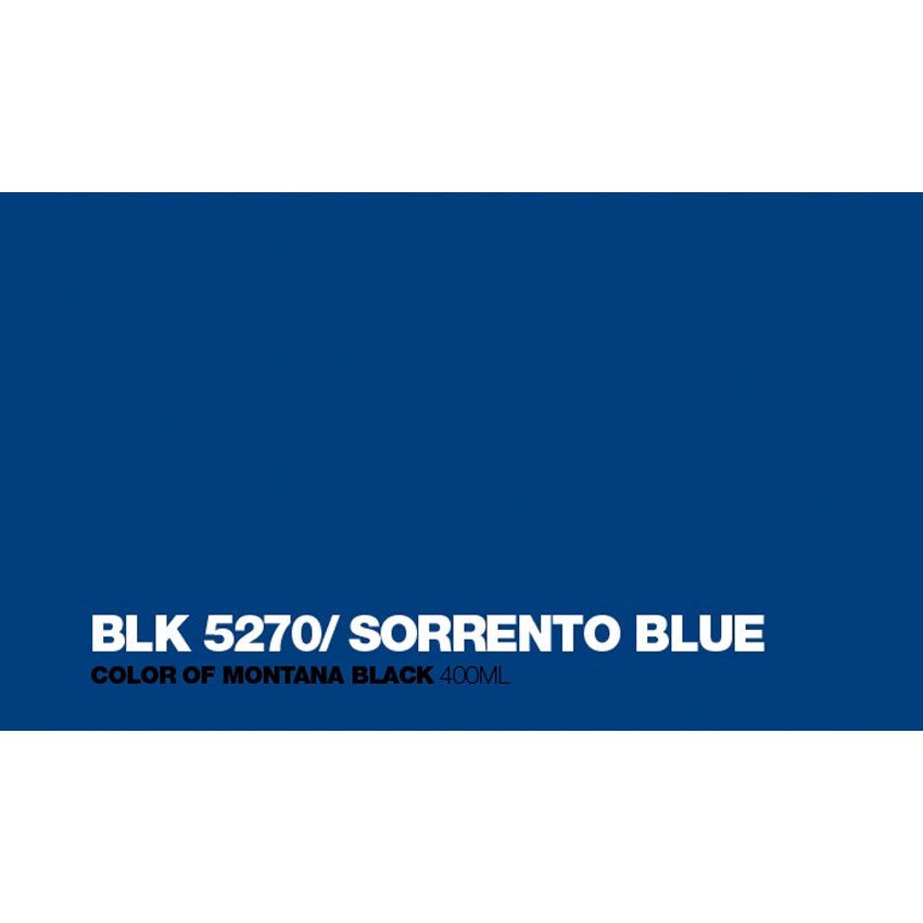 Montana Black - 5270 Sorrento Blue Spray Paint 400ml