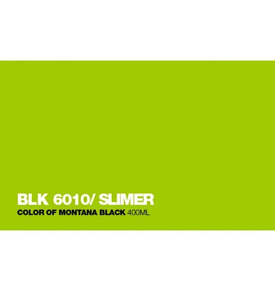 Montana Black - 6010 Slimer Spray Paint 400ml