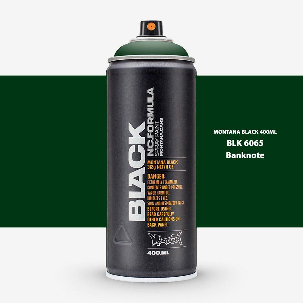 Montana Black - 6065 Bank Note Spray Paint 400ml
