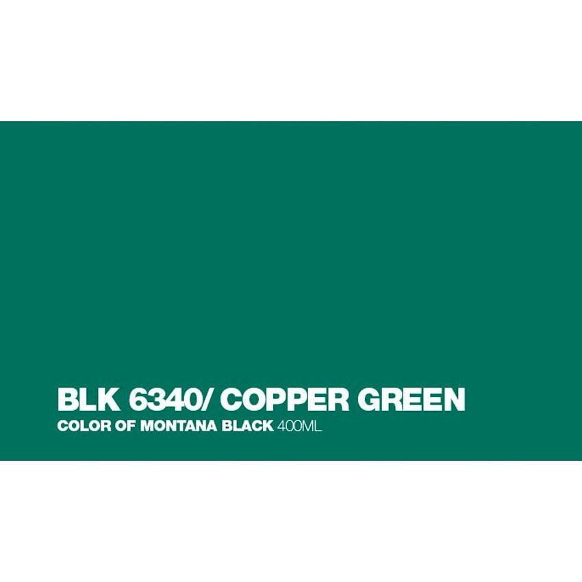 Montana Black - 6340 Copper Green Spray Paint 400ml