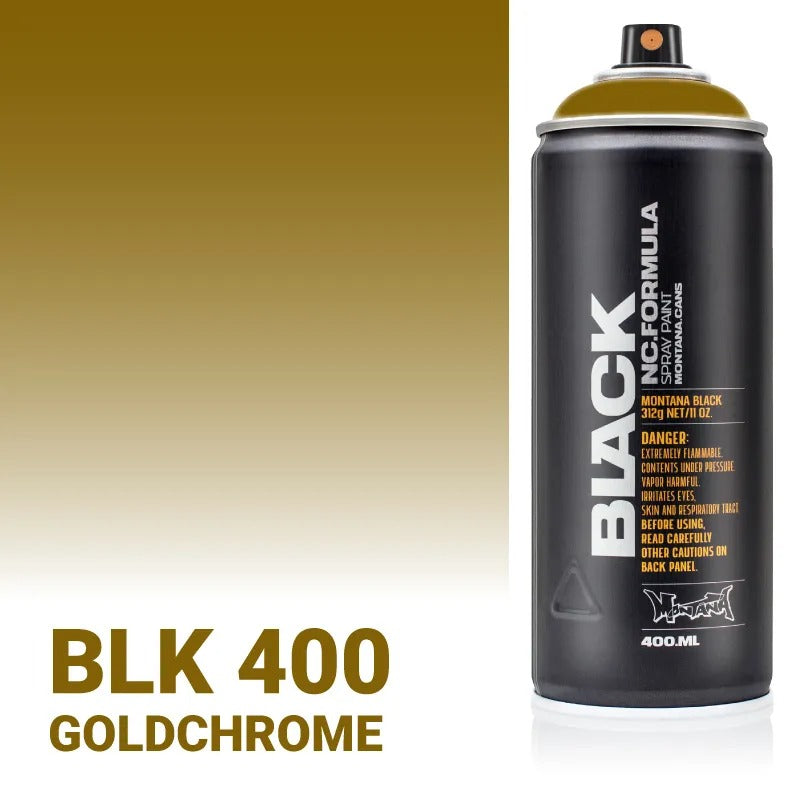 Montana Black - Gold Chrome 400ml