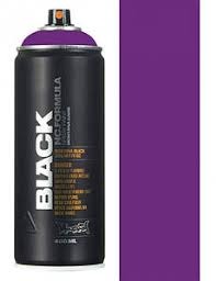 Montana Black - P4100 Power Violet Spray Paint 400ml