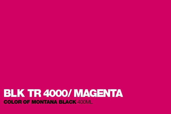 Montana Color - TR4000 True Magenta Spray Paint 400ml