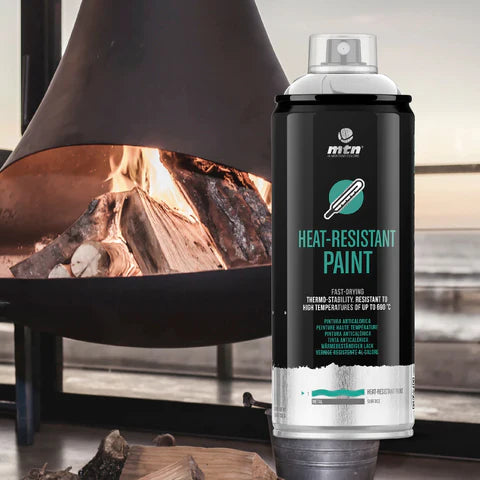 MTN PRO Heat-Resistant Spray Paint - Silver
