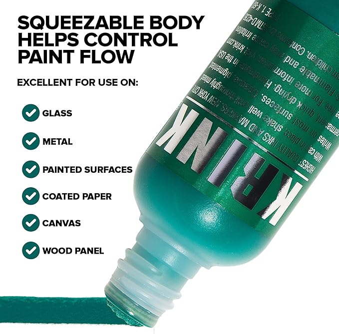 Krink K-60 Green Squeezable Paint Marker 60ML