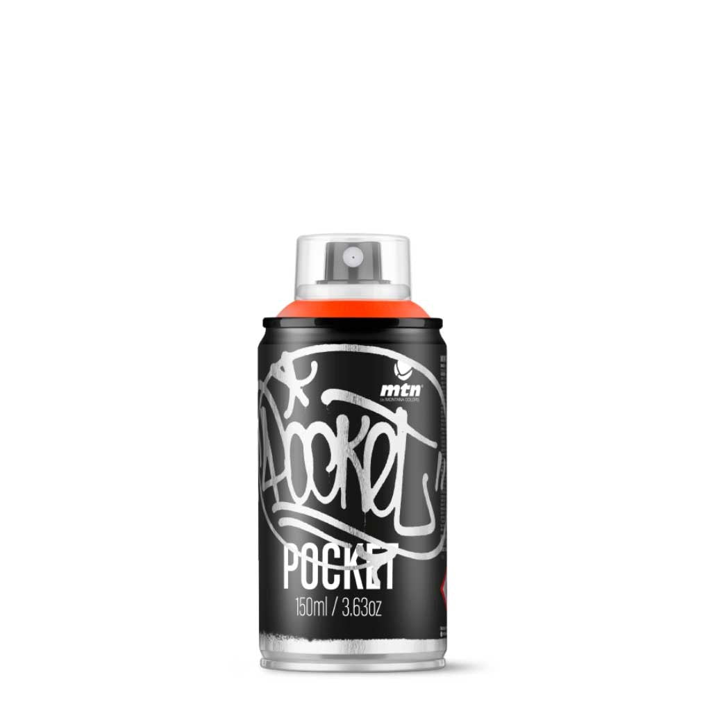 MTN Pocket R-9011 Black Spray Paint 150ml