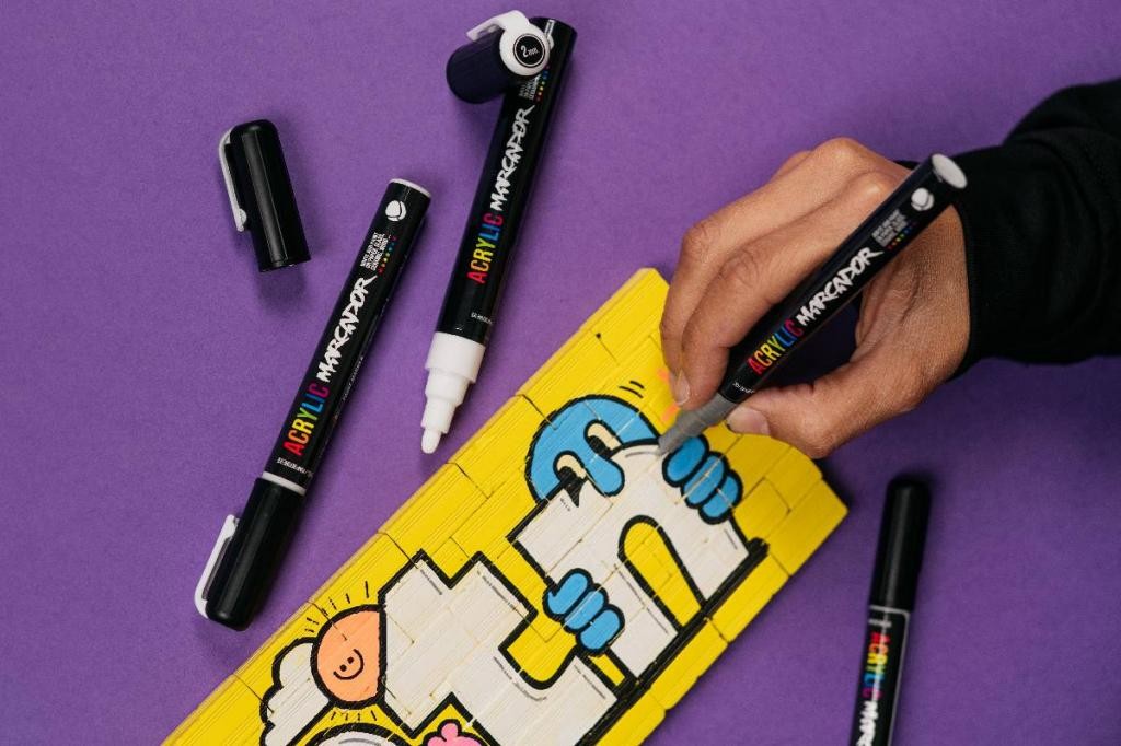 MTN Pack of 8 Marcador Acrylic Marker 6mm