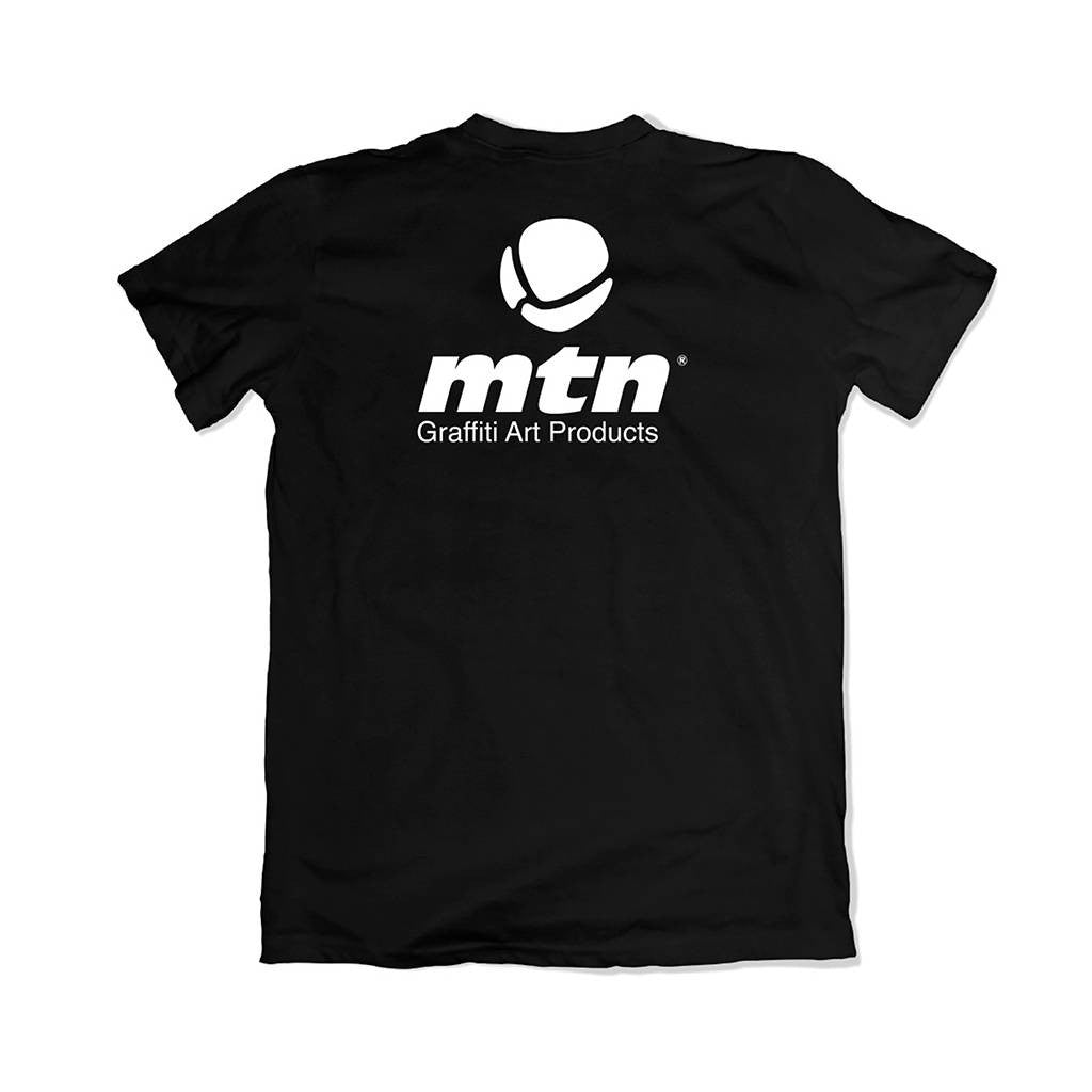 MTN T-Shirt Basic Back Logo Black - M