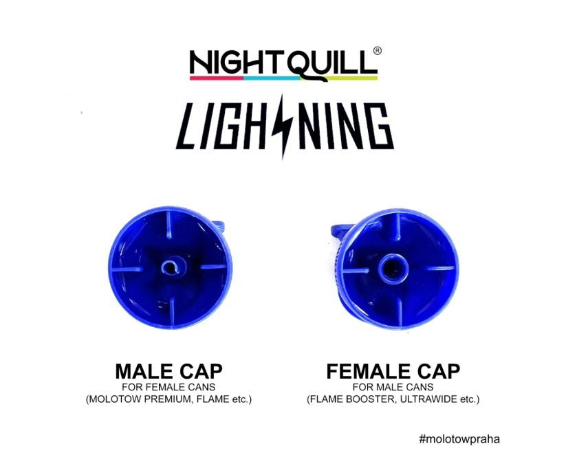 Night Quill - Lightning Male Cap