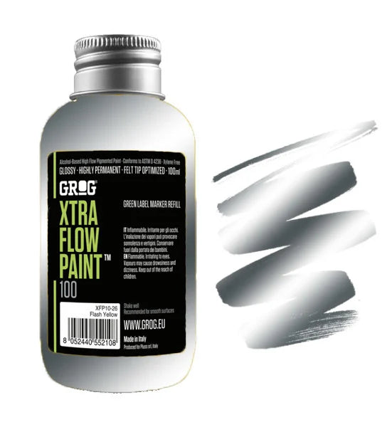 GROG Burning Chrome Xtra Flow Paint 100ml