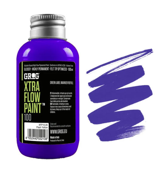 GROG Goldrake Purple Xtra Flow Paint 100ml