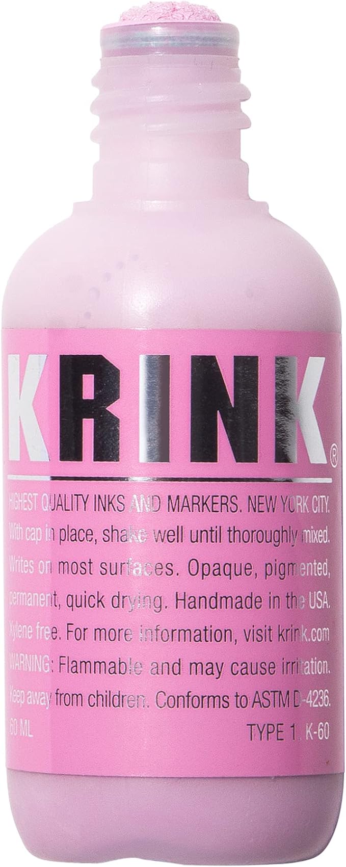 Krink K-60 Light Pink Squeezable Paint Marker 60ML