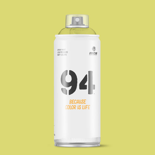 MTN 94 RV-1016 Lemon Yellow Matt Spray Paint 400ML