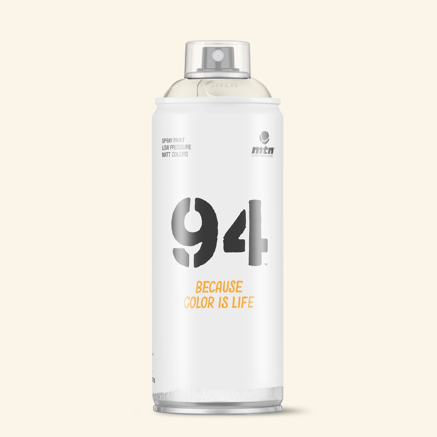 MTN 94 RV-190 Malta White Matt Spray Paint 400ML