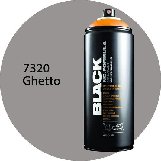 Montana Black - 7320 Gretto Spray Paint 400ml