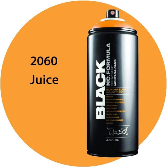 Montana Black - 2060 Juice Spray Paint 400ml