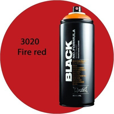 Montana Black - 3020 Fire Rose Spray Paint 400ml