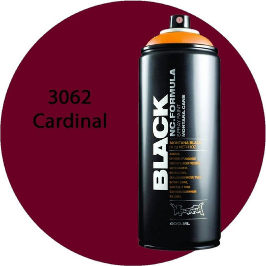 Montana Black - 3062 Cardinal Spray Paint 400ml