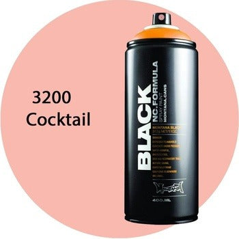 Montana Black - 3200 Cocktail Spray Paint 400ml