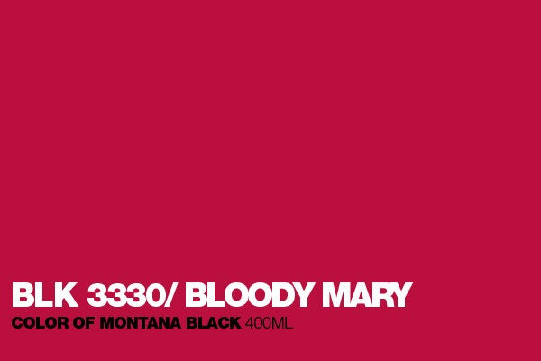 Montana Black - 3330 Bloody Mary Spray Paint 400ml