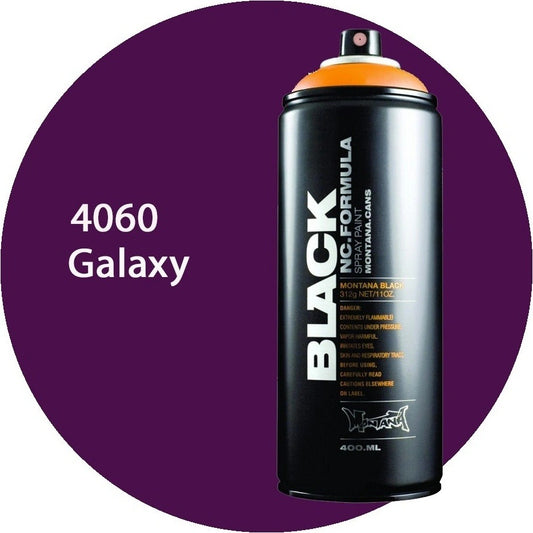 Montana Black - 4060 Galaxy Spray Paint 400ml