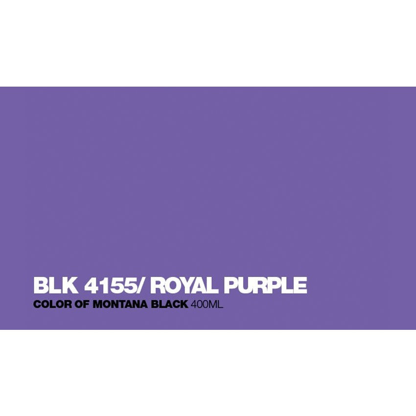 Montana Black - 4155 Royal Purple Spray Paint 400ml