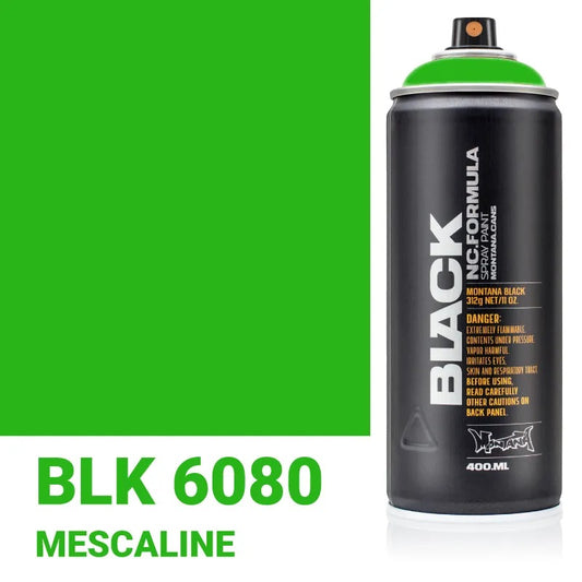 Montana Black - 6080 Mescaline Spray Paint 400ml