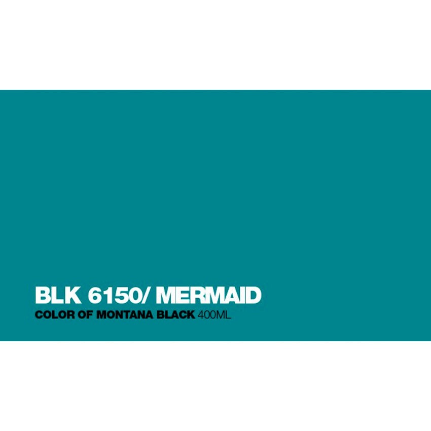 Montana Black - 6150 Mermaid Spray Paint 400ml