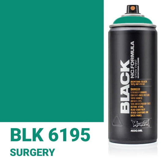 Montana Black - 6195 Surgery Spray Paint 400ml