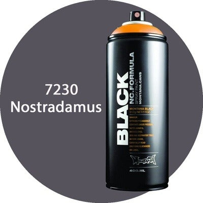 Montana Black - 7230 Nostradamus Spray Paint  400ml