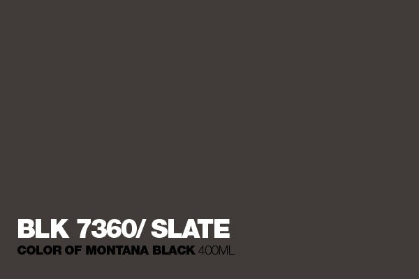 Montana Black - 7360 Slate Spray Paint 400ml