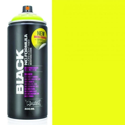 Montana Black - IN1000 Infra Yellow Spray Paint 400ml