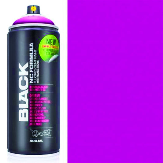 Montana Black - IN4500 Infra Violet Spray Paint 400ml